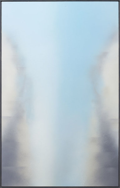 Claudio Olivieri, 2014, Incredulo, olio su tela, 240x150cm