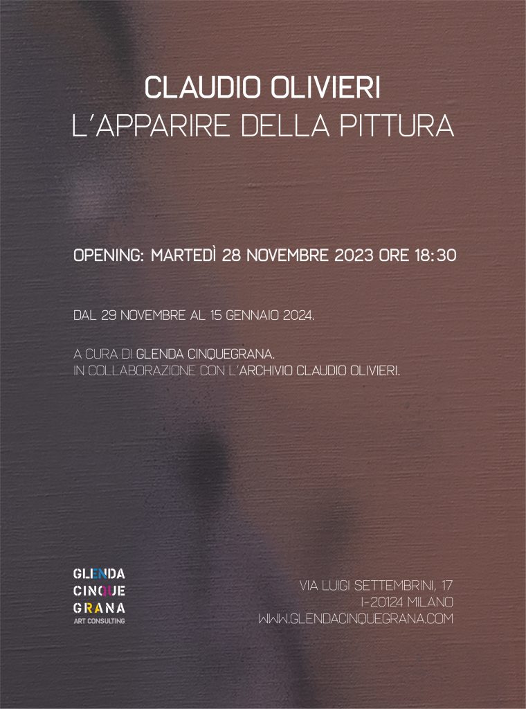 l'apparire della pittura